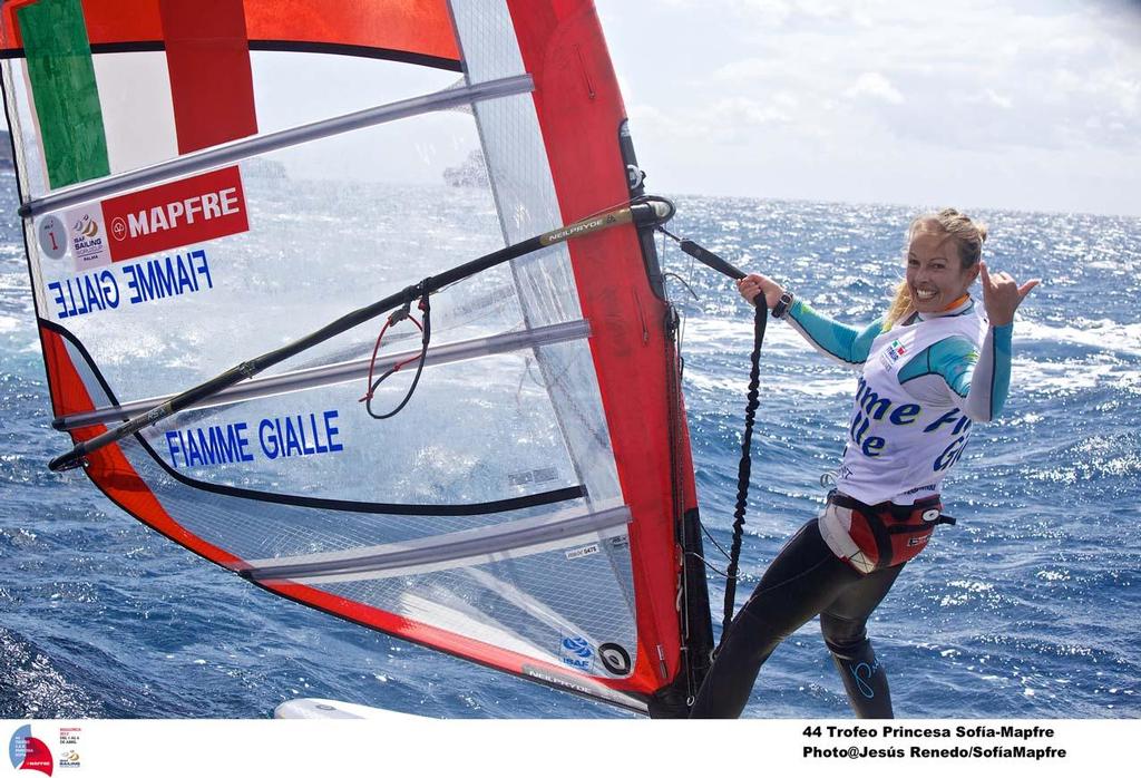 44 Trofeo Princesa Sofia Mapfre Medal Race, day 6 - RS:X Women  ITA  ITA-46  1  Flavia Tartaglini © Jesus Renedo / Sofia Mapfre http://www.sailingstock.com